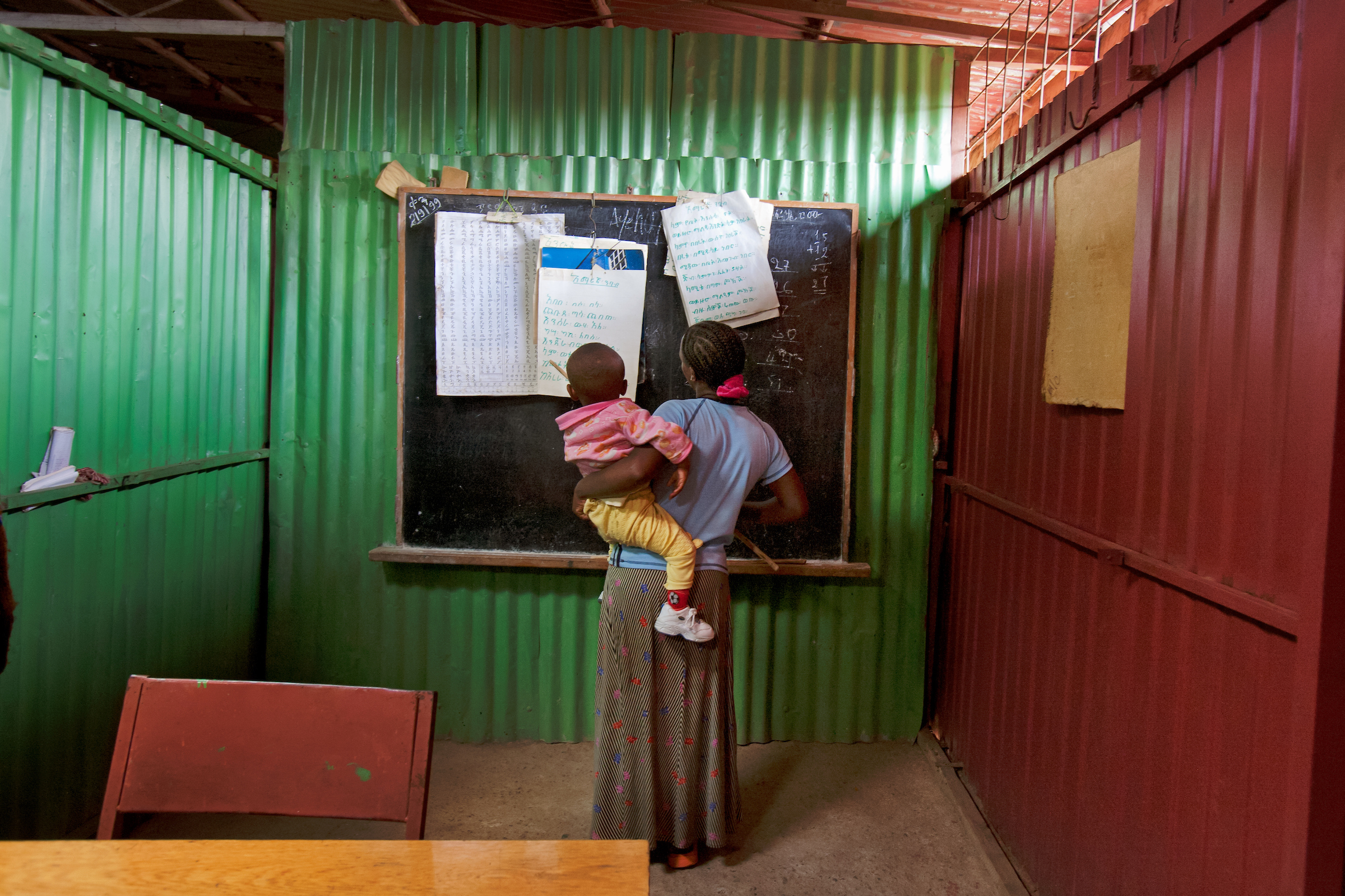 Women and girls participate in a “Fistula Camp” at the Aberdeen Women’s Center in Freetown, Sierra Leone, where girls spend the summer undergoing operations to repair their obstetric fistulas.